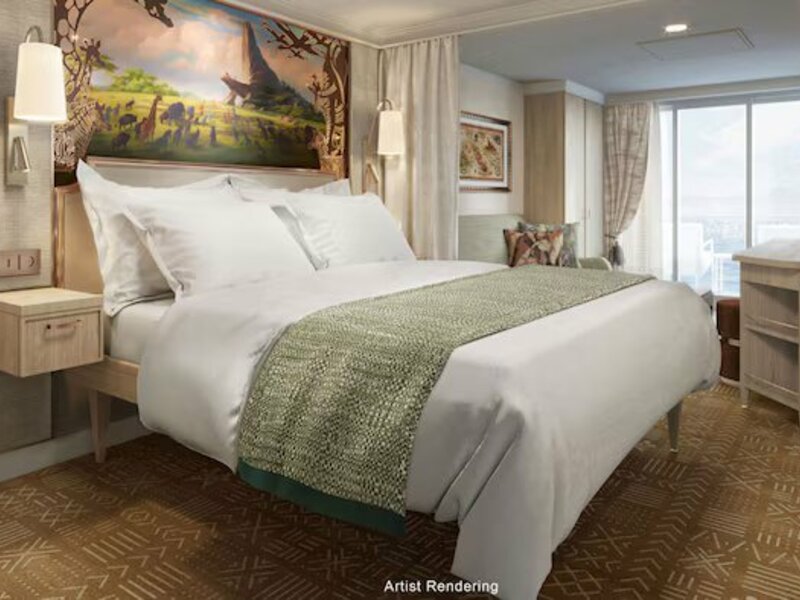 Concierge Family Oceanview Stateroom with Verandah